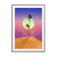 Retro desert collage Wall Art - Drawdeck