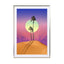Retro desert collage Wall Art - Drawdeck