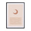 Blush Moon Wall Art - Drawdeck