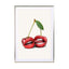 Cherry lips Wall Art - Drawdeck