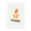 Skate duck Wall Art - Drawdeck