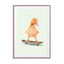 Skate duck Wall Art - Drawdeck