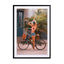The Girl On A Bicycle Wall Art - Drawdeck