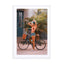The Girl On A Bicycle Wall Art - Drawdeck