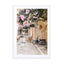 Crete Restaurant And Flowers Wall Art - Drawdeck