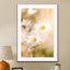 Daisies In Sunlight Vertical Art Print - Drawdeck