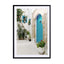 Front Door Sidi Bou Said Tunisia Vertical Wall Art - Drawdeck