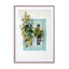 Idyllic Window With Plants And Flowers Wall Art - Drawdeck