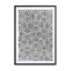 Pattern In Black And White Wall Art - Drawdeck