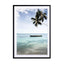 Palm tree at the beach Wall Art - Drawdeck