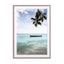 Palm tree at the beach Wall Art - Drawdeck