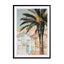 Palm tree beach houes Wall Art - Drawdeck