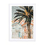 Palm tree beach houes Wall Art - Drawdeck