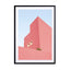 Red Brick, Blue Sky Wall Art - Drawdeck