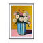 Blue striped vase - Drawdeck
