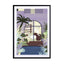 Lighted windows 03 Wall Art - Drawdeck