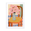 Flowers on a chair Wall Art - Drawdeck
