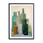 Green bottles Wall Art - Drawdeck