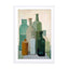 Green bottles Wall Art - Drawdeck