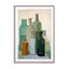 Green bottles Wall Art - Drawdeck