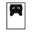 Black cat IV Wall Art - Drawdeck