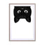 Black cat IV Wall Art - Drawdeck