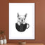 Pug with coffee - Drawdeck