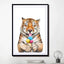 Tiger with ice cream - Drawdeck