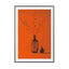 Still Life With Orange Background - Drawdeck