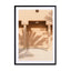 palm shadow on a building Wall Art - Drawdeck