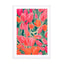 Pink And Orange Tulips Wall Art - Drawdeck