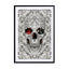 Lace Skull Light Wall Art - Drawdeck