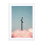 Balancing On One Leg Above The Clouds Wall Art - Drawdeck
