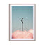 Balancing On One Leg Above The Clouds Wall Art - Drawdeck