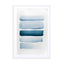 Aquarelle Meets Pencil - Stripes Wall Art - Drawdeck