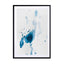 Sea Blue Abstract Aquarelle I Wall Art - Drawdeck