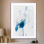 Sea Blue Abstract Aquarelle I - Drawdeck