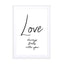 Love starts Wall Art - Drawdeck