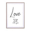 Love starts Wall Art - Drawdeck