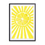 Citrus sun Wall Art - Drawdeck