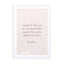 Motivational Quotes - Be Free White Wall Art - Drawdeck