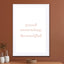 Motivational Quotes - Good Morning Beautiful White - Drawdeck