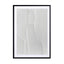 White Textures 3 - Abstract Shapes Wall Art - Drawdeck