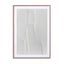White Textures 3 - Abstract Shapes Wall Art - Drawdeck