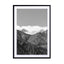 Clouds In The Mountains Wall Art - Drawdeck