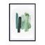 Abstract Aquarelle - Green Shades Of The Woods Wall Art - Drawdeck