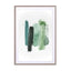 Abstract Aquarelle - Green Shades Of The Woods Wall Art - Drawdeck