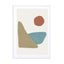 Oasis Beige Abstract 2 Wall Art - Drawdeck