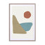 Oasis Beige Abstract 2 Wall Art - Drawdeck