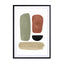 Oasis Beige Abstract 1 Wall Art - Drawdeck